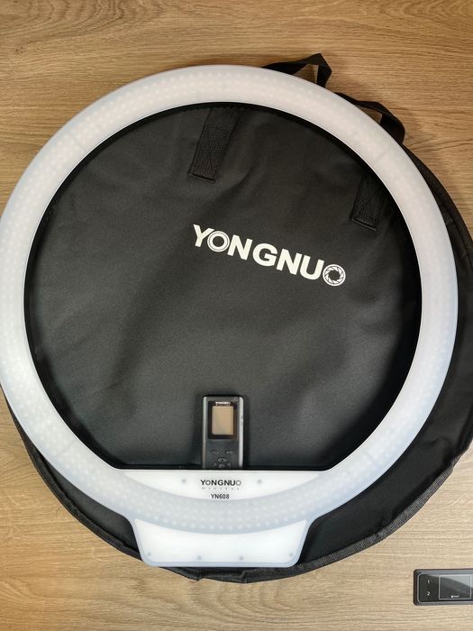 Lampa LED Yongnuo pierścieniowa RING YN-608 Daylight 5500K