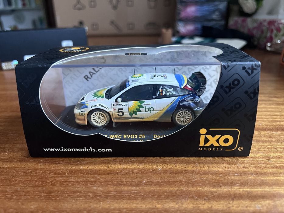 IXO Ford Focus WRC 1:43 Duval Deutschland Rally 2003