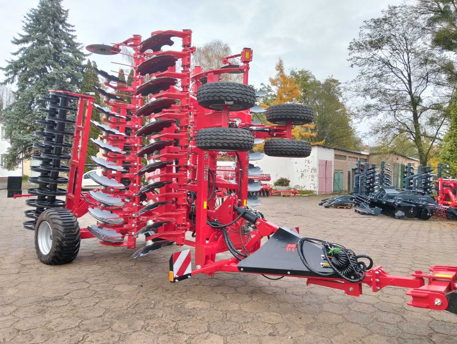 Brona Talerzowa Hydrauliczna ALFA Plus H 6,0 m Krukowiak popokazowa