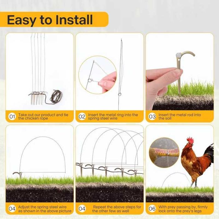 Armadilha sobrevivência aves pequeno medio porte