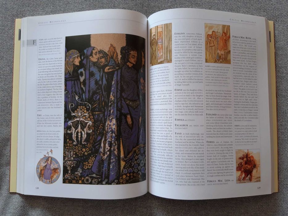 Livro "The Encyclopedia Of Mythology" de Arthur Cotterell