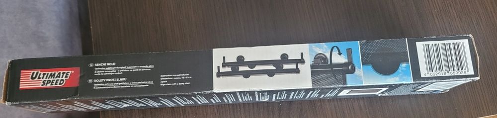 Rolety na szybę 2 sztuki