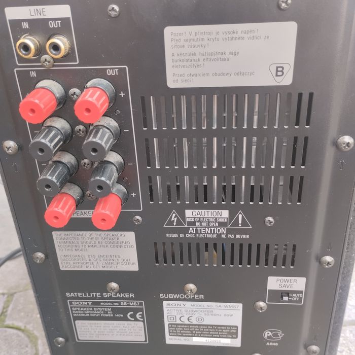 Kino domowe Sony + głośniki Tonsil