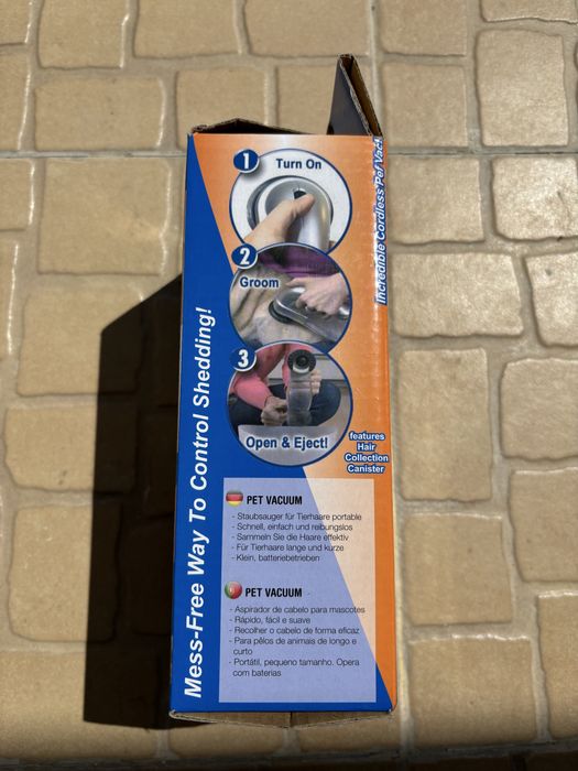 Aspirador de pelos para cães e gatos