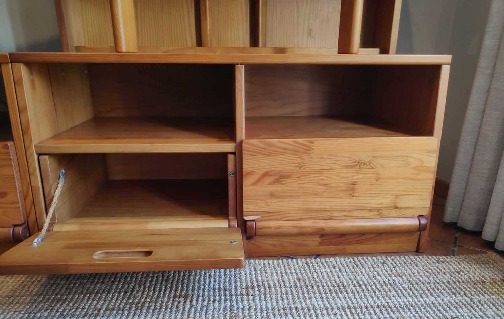 Conjunto mobila sala de estar.