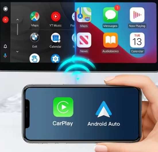 Apple CarPlay Android Auto Linux Radio Multimedialne FM RDS Bluetooth Nawigacja Yanosik AUX Google Maps BMW X3 F25 BMW X4 F26