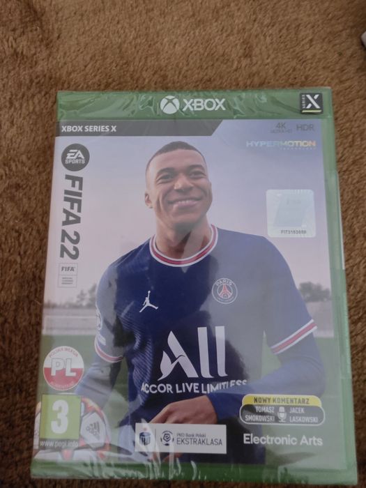 Fifa22 Xbox Series x nowa w foli