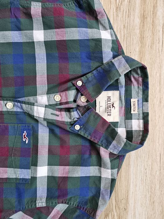 NOWA koszula HOLLISTER Stretch by Abercrombie r. L - okazja