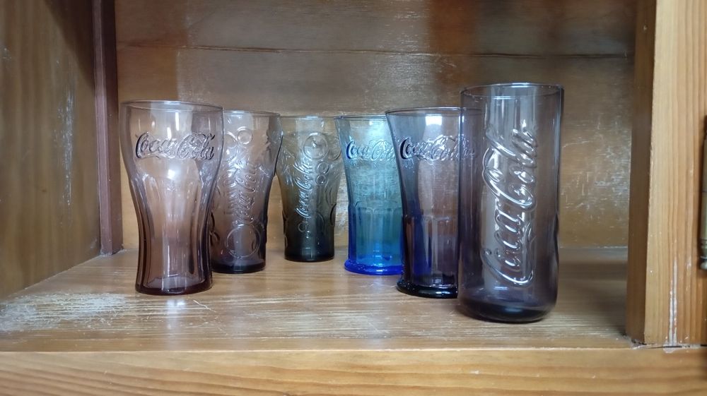 Conjunto 6 Copos Coca-cola
