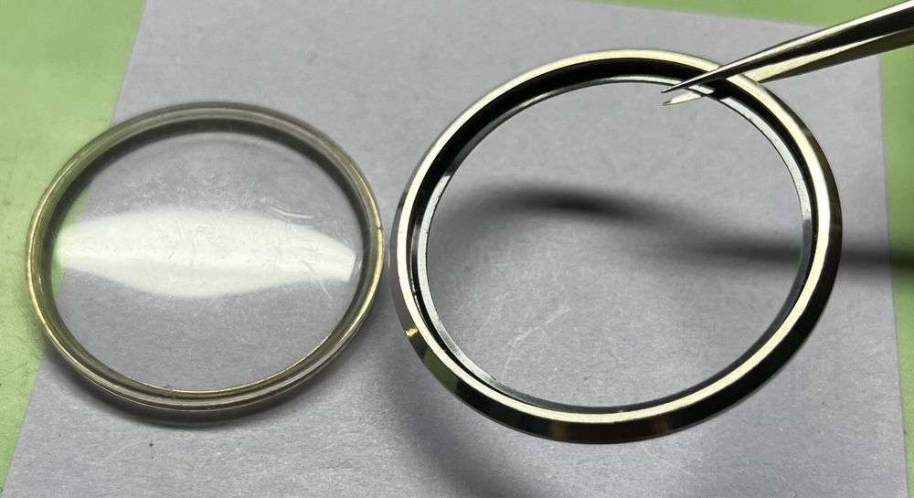 Omega Speedmaster Moon bezel wkładka szkiełko