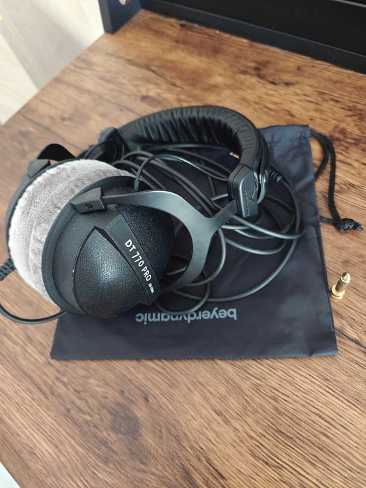 Słuchawki studyjne Beyerdynamic DT770 Pro 80Ohm użyte raz