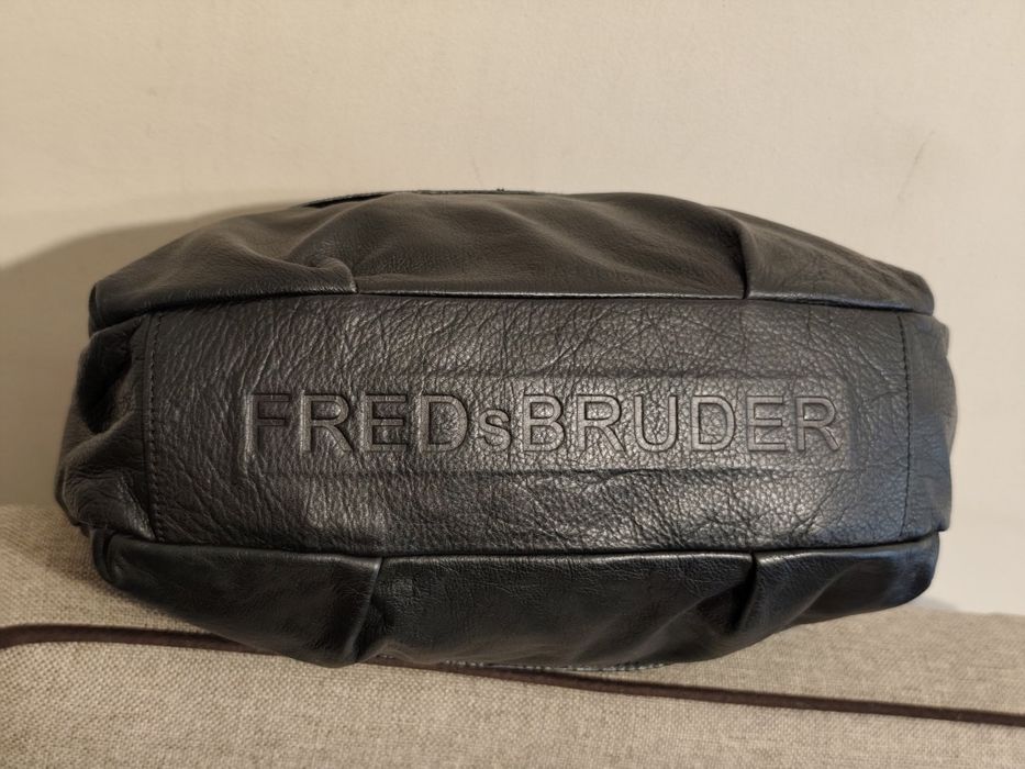 Torebka ze skóry naturalnej FredsBruder