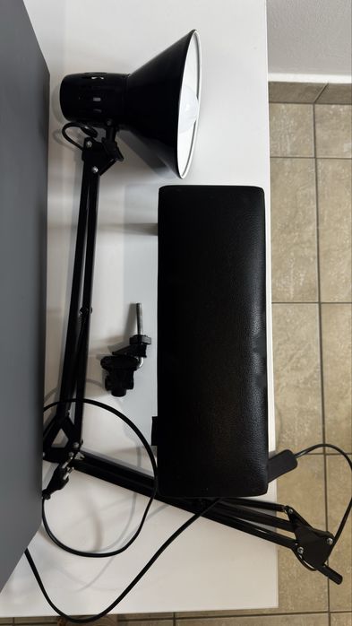 Лапма на струбцині + підлокітник