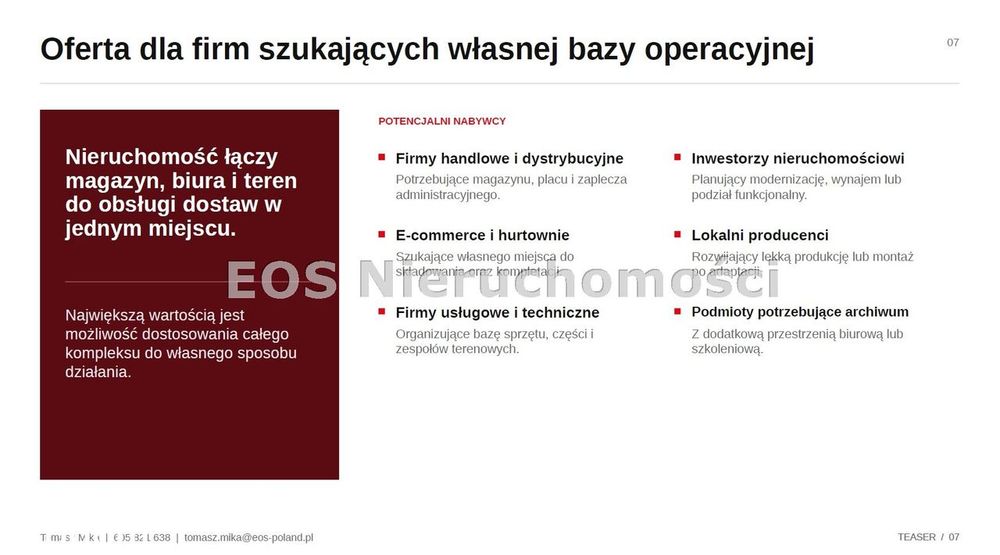 Biurowiec na sprzedaż, Dąbrowa Białostocka