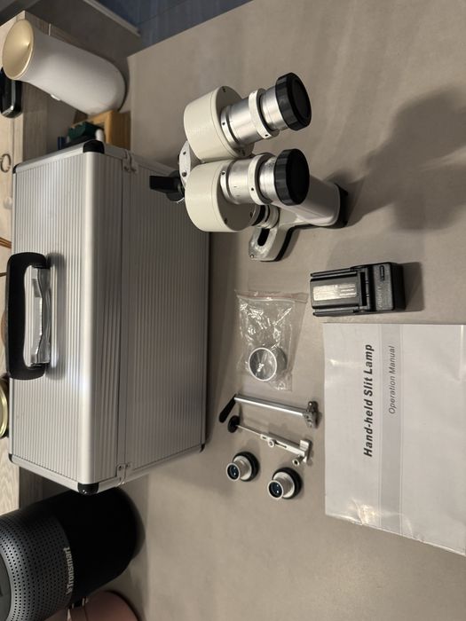 hand held slit lamp microscopio portatil olcular