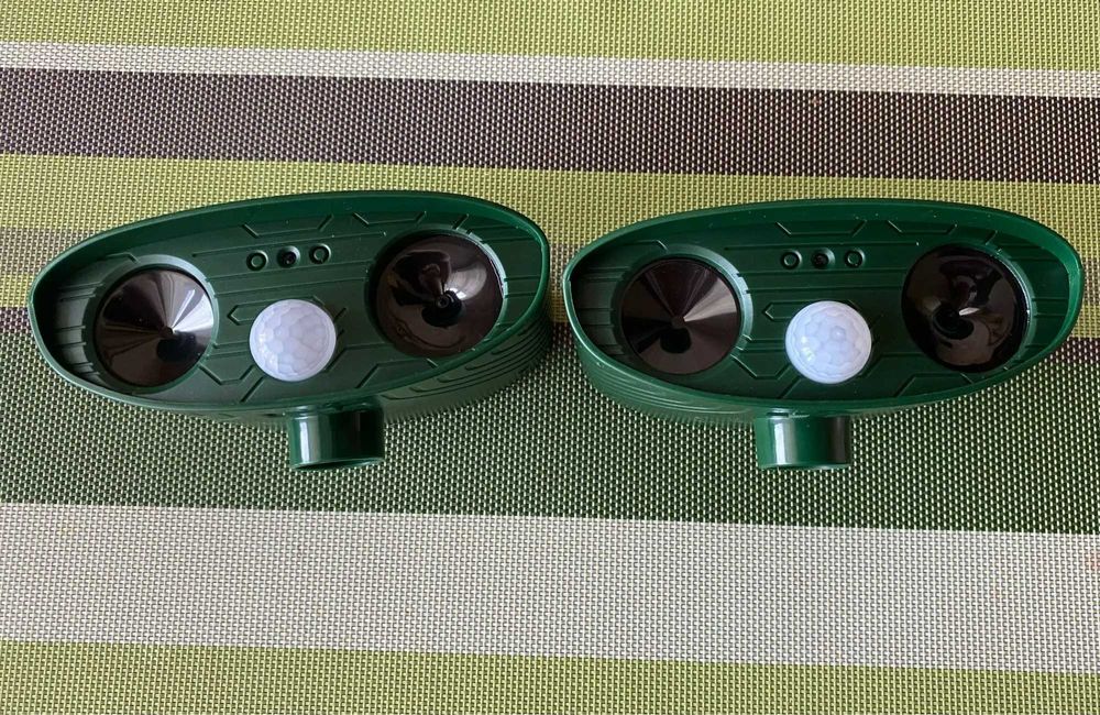 Ультразвуковий вуличний відлякувач собак автономний отпугиватель собак