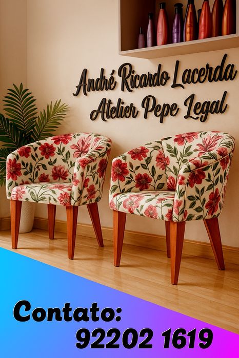 Cadeira modelo Sapato Salto alto