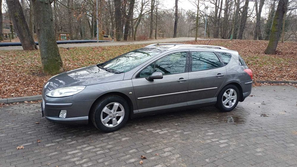 Peugeot 407 SW Kombi; Opłaty na rok, 2.0 benzyna, Lift, Panoramiczny dach, dwustrefowa klimatyzacja