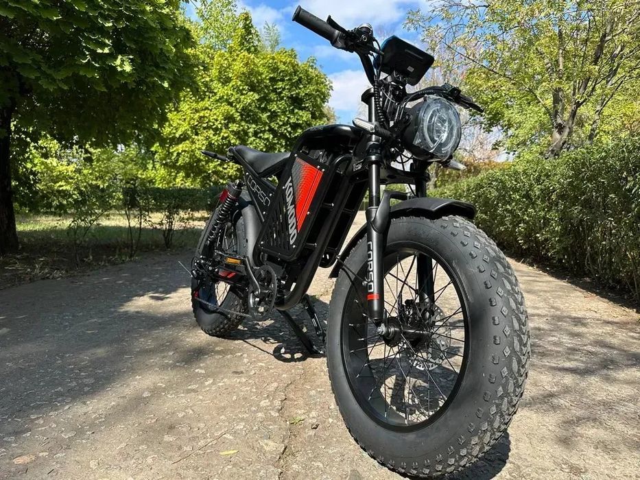 Елетрофетбайк Corso Komodo 1200 60V 21A Офіційна гарантія