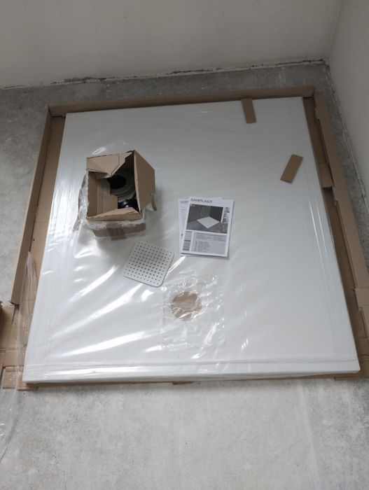 Brodzik niski Sanplast