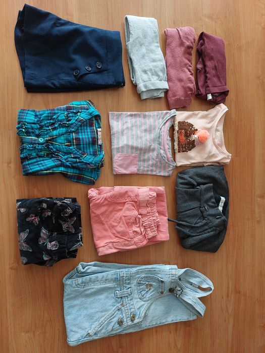 Roupa de menina - Inverno - 4 anos (11 peças)