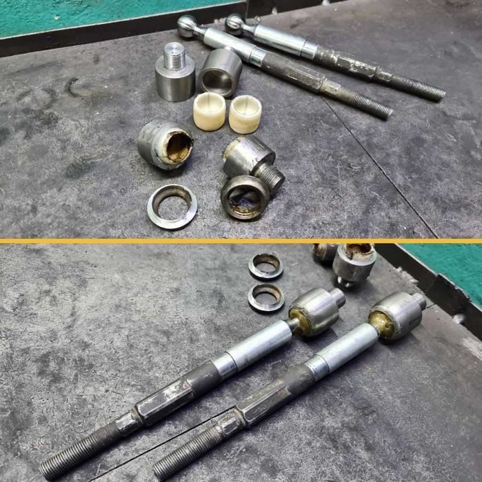 Реставрация відновлення Шарових Наконечників Рульових Тяг Сайлентблок