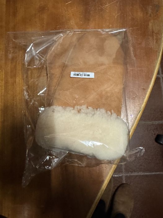 Luvas em pele artesanal