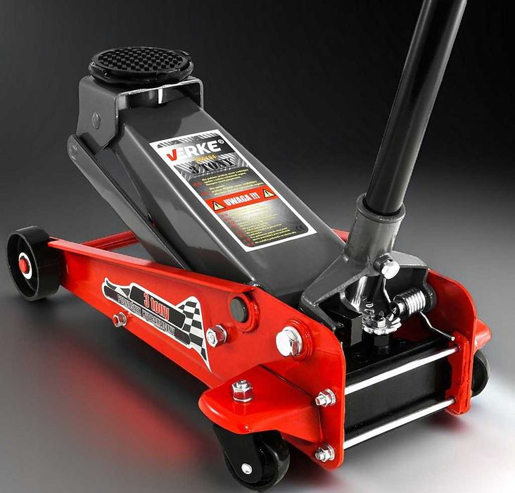 PODNOŚNIK SAMOCHODOWY Hydrauliczny Żaba Lewarek 3T Tony Mocny Solidny