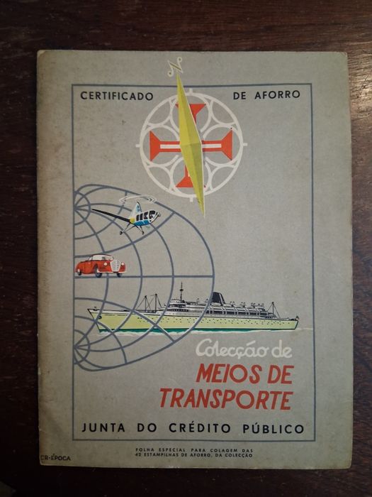 Coleção Meios de Transporte - Certificados de  Aforro