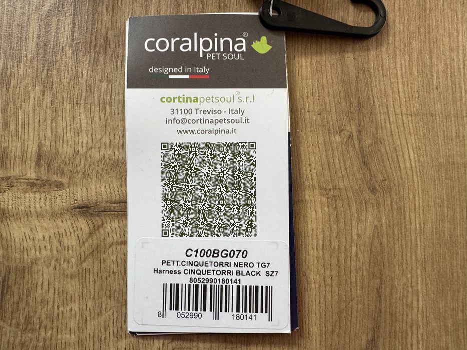 Coralpina szelki dla psa różne rozmiary i kolory