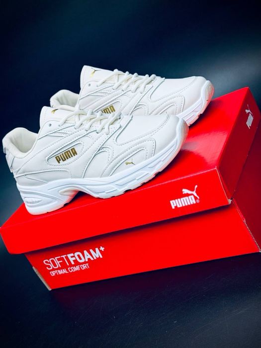 Топ продажів пума•шкіряні кросовки пума на весну•жіночі кросовки Puma