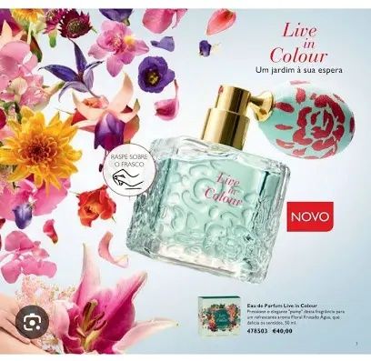 Perfum LIVE IN COLOUR oriflame