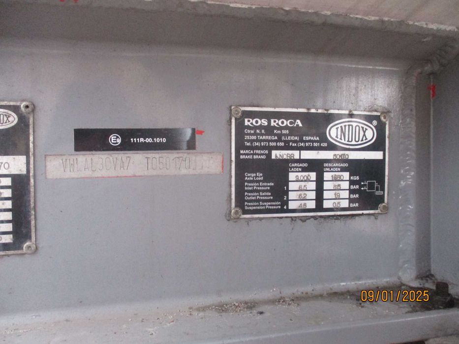 Напівпричіп цистерна ADR/продам бочку бензовоз/паливна Indox SC-3