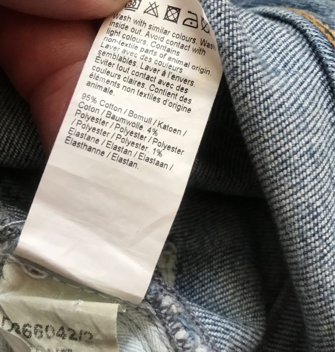 Якісні турецькі чоловічі джинси  River Island 44/46 роз