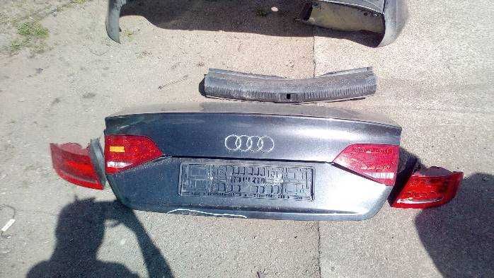 Tył kompletny Audi A4 B8 Sedan lakier LZ7L klapa ćwiartka zderzak lamp