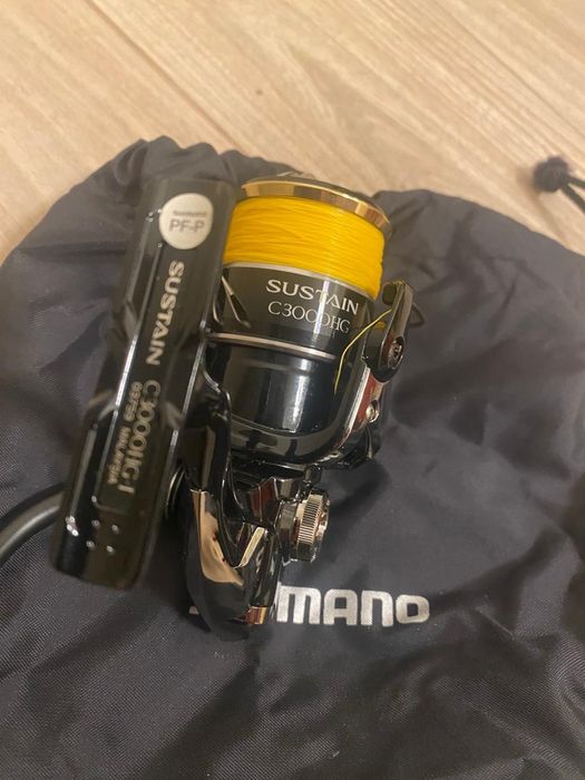 Котушка Shimano Sustain C3000HG FJ — оригінал, гарний стан