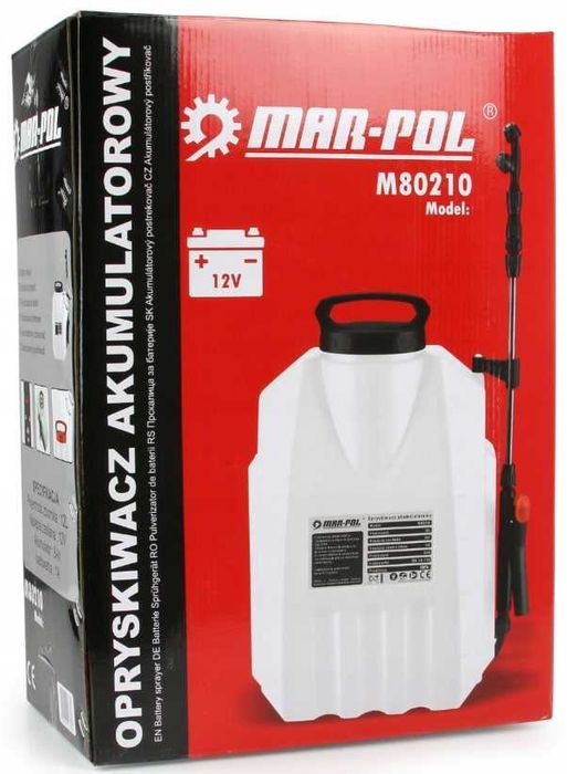 Обприскувач Оприскувач Опрыскиватель акумуляторний  Mar-pol 12 л