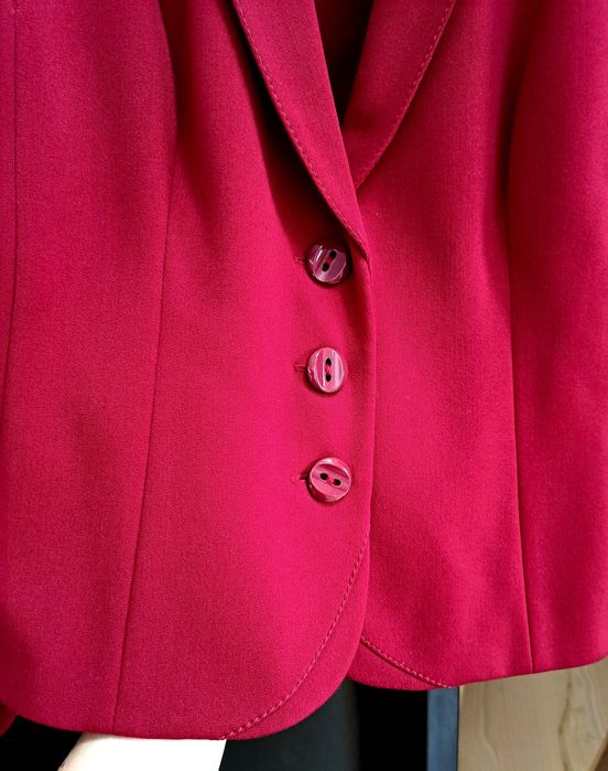 Czerwona marynarka damska Pretty One L/XL wełna