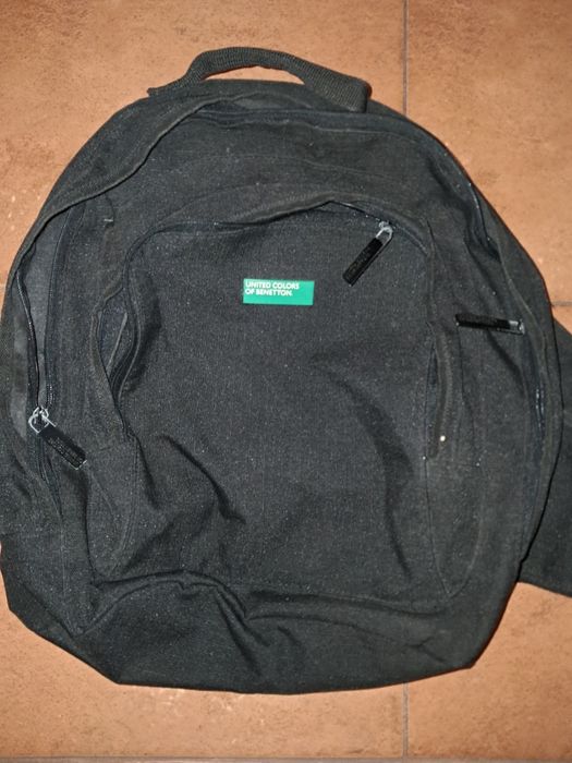 Plecak Benetton czarny