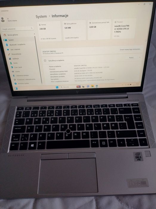 HP Elitebooke 840 g7