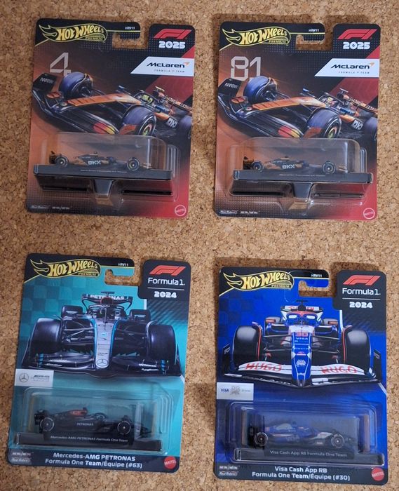 HotWheels  PREMIUN  Formula1 Series