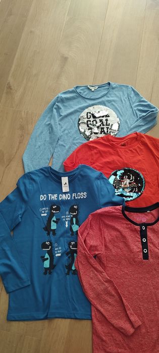 Bluzki z długim rękawem, t-shirt, cool club, smyk,134