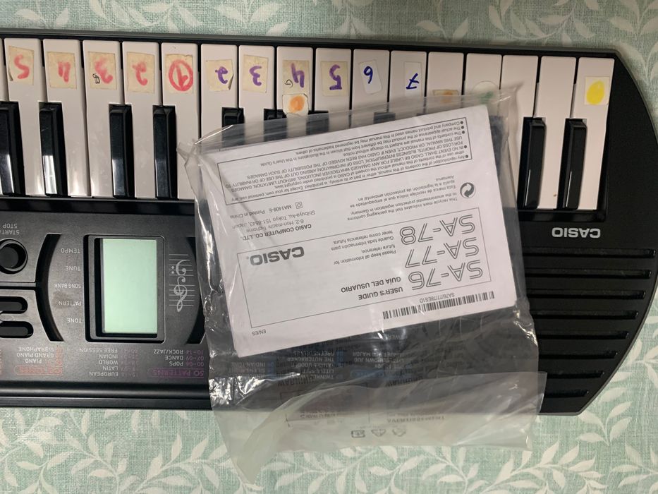 Órgão Casio SA-77