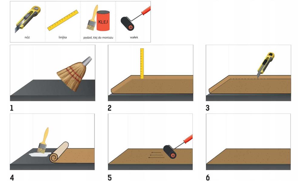 * NOWA wykładzina PCV 9m2 Linoleum Gumolit jasna deska HIT *