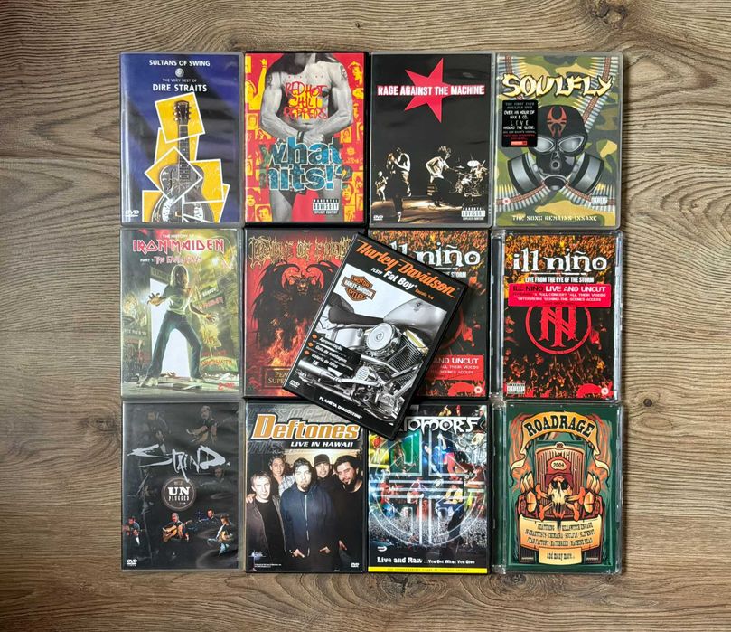 Офіційні DVD - Metal Rock Heavy Live Video