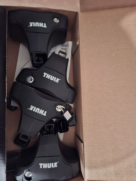 Kity stopy thule evo clamp 7105 thule 754 mazda 3 bagażnik dachowy