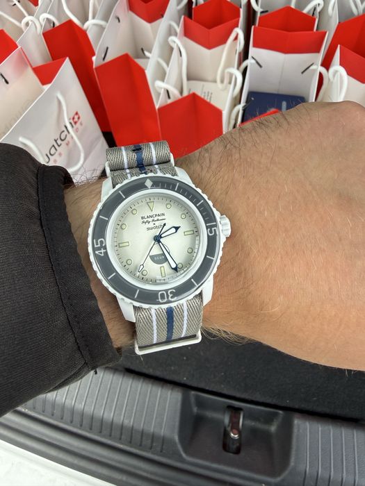 Blancpain x Swatch scuba fifty fathoms