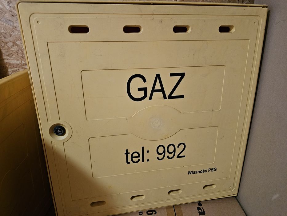 Obudowa gazomierza skrzynka gazowa