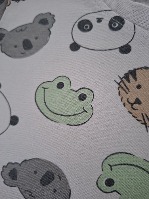 Komplet 3 piżamek krótki rękaw H&M roz. 104
