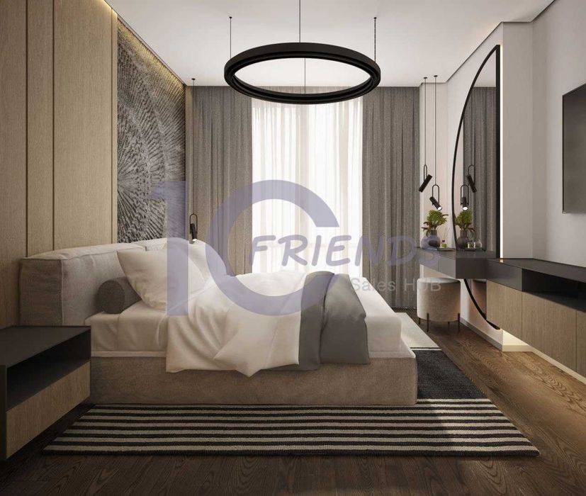 Панорамна двокімнатна квартира в ЖК Метрополіс з чорновим оздобленням